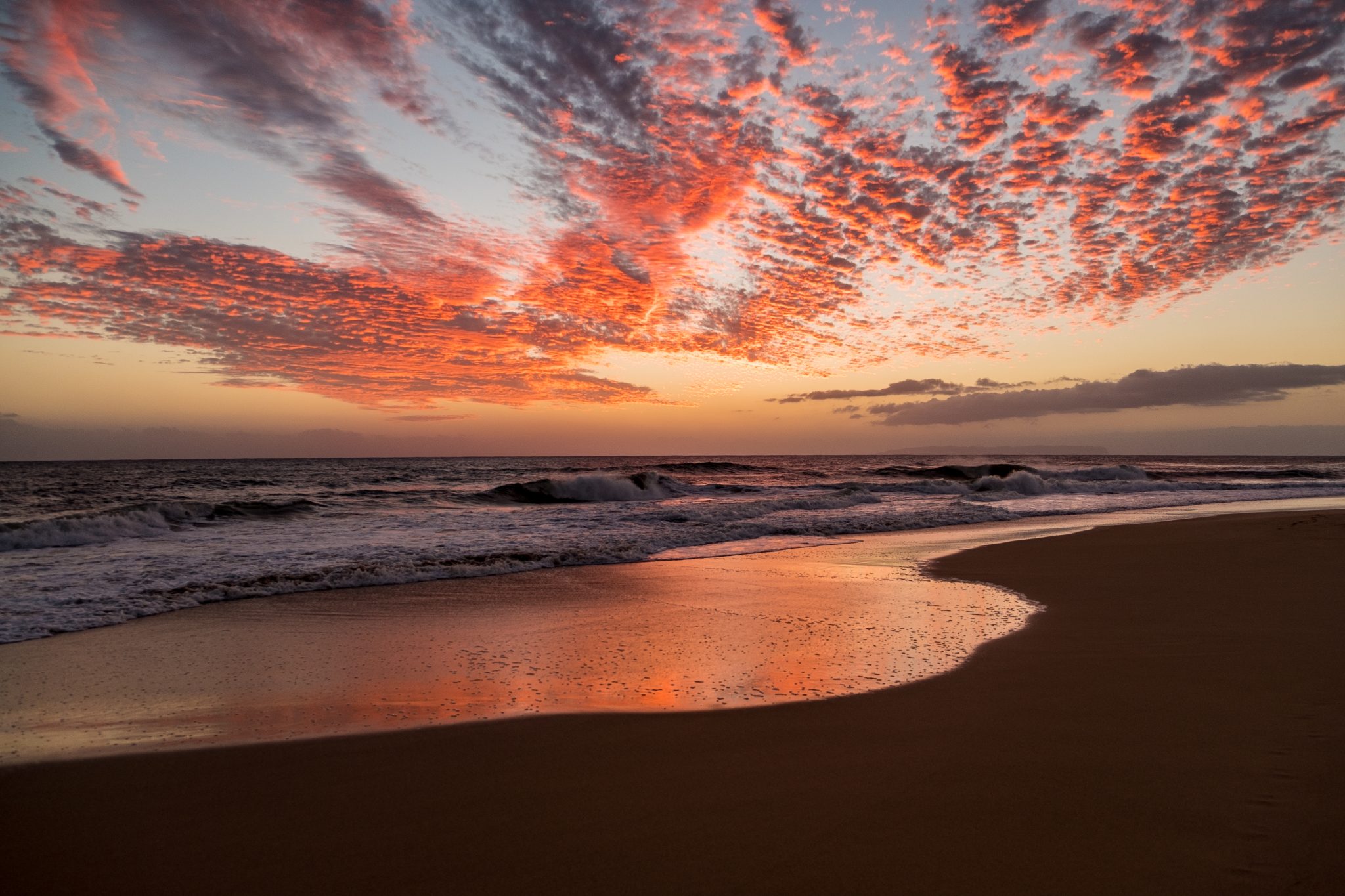 A quiet sunset